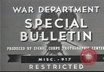 Image of American soldiers fire mortar in World War I United States USA, 1944, second 9 stock footage video 65675061086