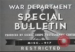 Image of American soldiers fire mortar in World War I United States USA, 1944, second 10 stock footage video 65675061086
