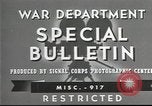 Image of American soldiers fire mortar in World War I United States USA, 1944, second 13 stock footage video 65675061086