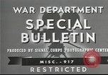 Image of American soldiers fire mortar in World War I United States USA, 1944, second 14 stock footage video 65675061086