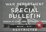 Image of American soldiers fire mortar in World War I United States USA, 1944, second 15 stock footage video 65675061086