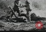 Image of American soldiers fire mortar in World War I United States USA, 1944, second 35 stock footage video 65675061086