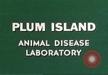 Image of Plum Island Animal Disease Center Long Island New York USA, 1958, second 11 stock footage video 65675061091