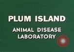 Image of Plum Island Animal Disease Center Long Island New York USA, 1958, second 12 stock footage video 65675061091
