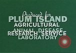 Image of Plum Island Animal Disease Center Long Island New York USA, 1958, second 15 stock footage video 65675061091
