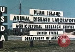 Image of Plum Island Animal Disease Center Long Island New York USA, 1958, second 35 stock footage video 65675061092
