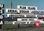 Image of Plum Island Animal Disease Center Long Island New York USA, 1958, second 37 stock footage video 65675061092