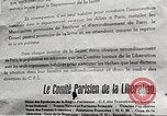 Standbild Französische Streitkräfte des Inneren Paris Frankreich, 1944, aus Sekunde 35 historischem Filmmaterial Videoclip 65675061110