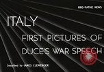 Image Benito Mussolini Venise Italie, 1945, de la seconde 18 séquences d'archives historiques vidéo 65675061113