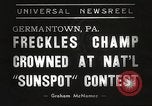 Immagine di Freckled di fronte ragazzi Philadelphia Pennsylvania USA, 1938, secondo 3 filmato di repertorio 65675061116