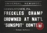 Immagine di Freckled di fronte ragazzi Philadelphia Pennsylvania USA, 1938, secondo 4 filmato di repertorio 65675061116