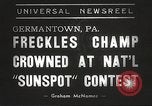 Immagine di Freckled di fronte ragazzi Philadelphia Pennsylvania USA, 1938, secondo 6 filmato di repertorio 65675061116