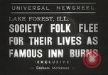 Image Deer Path Inn Lake Forest Illinois USA, 1938, de la seconde 3 séquences d'archives historiques vidéo 65675061118