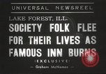 Image Deer Path Inn Lake Forest Illinois USA, 1938, de la seconde 4 séquences d'archives historiques vidéo 65675061118