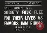 Image Deer Path Inn Lake Forest Illinois USA, 1938, de la seconde 5 séquences d'archives historiques vidéo 65675061118