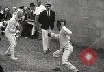 Image escrimeurs Montréal Québec Canada, 1938, de la seconde 25 séquences d'archives historiques vidéo 65675061119