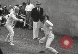 Image escrimeurs Montréal Québec Canada, 1938, de la seconde 27 séquences d'archives historiques vidéo 65675061119