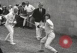 Image escrimeurs Montréal Québec Canada, 1938, de la seconde 29 séquences d'archives historiques vidéo 65675061119