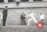 Image escrimeurs Montréal Québec Canada, 1938, de la seconde 34 séquences d'archives historiques vidéo 65675061119