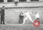Image escrimeurs Montréal Québec Canada, 1938, de la seconde 35 séquences d'archives historiques vidéo 65675061119