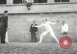 Image escrimeurs Montréal Québec Canada, 1938, de la seconde 36 séquences d'archives historiques vidéo 65675061119