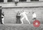 Image escrimeurs Montréal Québec Canada, 1938, de la seconde 37 séquences d'archives historiques vidéo 65675061119