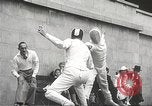 Image escrimeurs Montréal Québec Canada, 1938, de la seconde 43 séquences d'archives historiques vidéo 65675061119