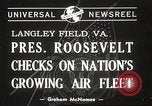 Standbild Franklin D Roosevelt Hampton Virginia USA, 1940, aus Sekunde 1 historischem Filmmaterial Videoclip 65675061120