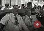 Standbild Franklin D Roosevelt Hampton Virginia USA, 1940, aus Sekunde 25 historischem Filmmaterial Videoclip 65675061120