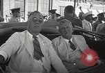 Standbild Franklin D Roosevelt Hampton Virginia USA, 1940, aus Sekunde 36 historischem Filmmaterial Videoclip 65675061120