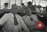Standbild Franklin D Roosevelt Hampton Virginia USA, 1940, aus Sekunde 37 historischem Filmmaterial Videoclip 65675061120