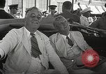 Standbild Franklin D Roosevelt Hampton Virginia USA, 1940, aus Sekunde 38 historischem Filmmaterial Videoclip 65675061120
