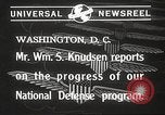 Standbild William Knudsen Washington DC USA, 1940, aus Sekunde 5 historischem Filmmaterial Videoclip 65675061121