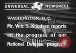 Standbild William Knudsen Washington DC USA, 1940, aus Sekunde 6 historischem Filmmaterial Videoclip 65675061121