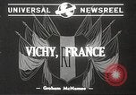 Image of French Marshal Philippe Petain Vichy France, 1940, second 4 stock footage video 65675061124