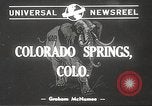 Immagine di Wendell Willkie Colorado Springs Colorado USA, 1940, secondo 3 filmato di repertorio 65675061125