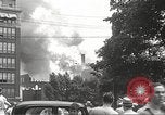 Image of burning building Camden New Jersey USA, 1940, second 8 stock footage video 65675061126