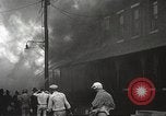 Image of burning building Camden New Jersey USA, 1940, second 29 stock footage video 65675061126