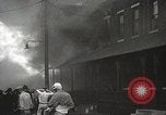 Image of burning building Camden New Jersey USA, 1940, second 30 stock footage video 65675061126