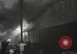 Image of burning building Camden New Jersey USA, 1940, second 31 stock footage video 65675061126