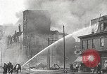Image of burning building Camden New Jersey USA, 1940, second 34 stock footage video 65675061126