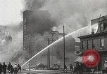 Image of burning building Camden New Jersey USA, 1940, second 38 stock footage video 65675061126