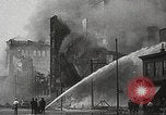 Image of burning building Camden New Jersey USA, 1940, second 60 stock footage video 65675061126