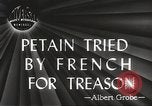 Image of Philippe Petain Paris France, 1945, second 5 stock footage video 65675061128