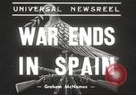 Image of Francisco Franco in Madrid. Dolores Ibárruri in France Madrid Spain, 1939, second 6 stock footage video 65675061134