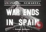 Image of Francisco Franco in Madrid. Dolores Ibárruri in France Madrid Spain, 1939, second 7 stock footage video 65675061134