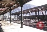 Immagine di Locomotori danneggiati Sicilia Italia, 1943, secondo 41 filmato di repertorio 65675061152