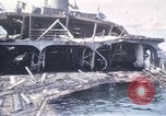 Image of wrecked ships Sicily Italy, 1943, second 10 stock footage video 65675061156