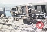 Image of wrecked locomotive Sicily Italy, 1943, second 12 stock footage video 65675061157