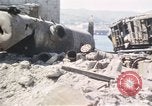 Image of wrecked locomotive Sicily Italy, 1943, second 15 stock footage video 65675061157
